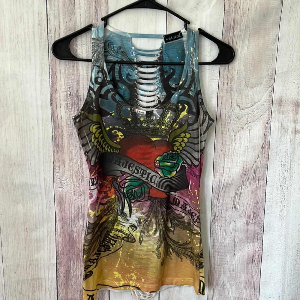 Wet seal tank - Ed Hardy Vibes